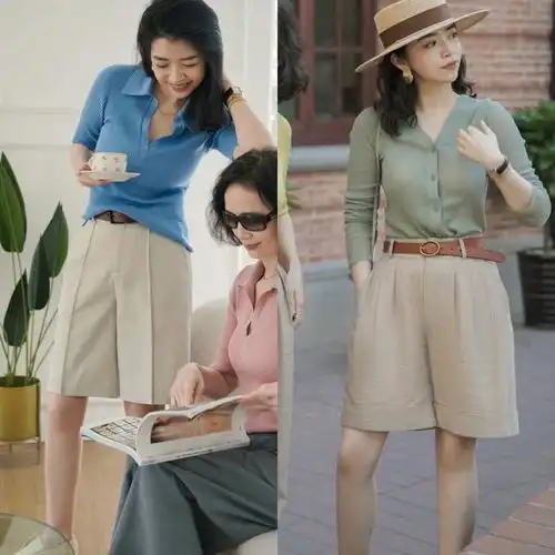 夏天,连衣裙和半身裙怎么穿更美,学会这几个搭配技巧,超洋气