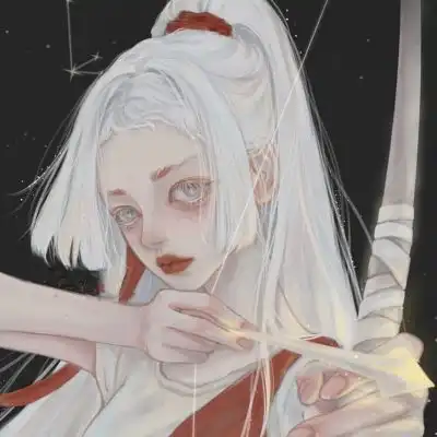 ins意境十二星座手绘关女生头像我要个性网