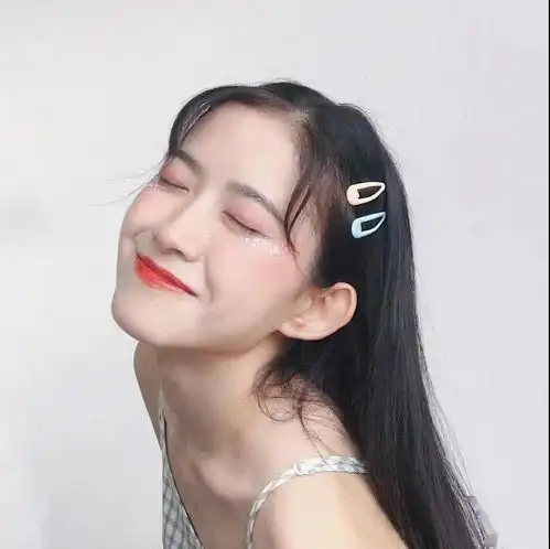 韩系风格女生图片裸妆