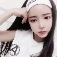 韩系女生头像长发图片生活照不期而遇的幸福