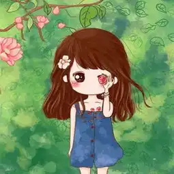 甜萌小仙女卡通微信头像