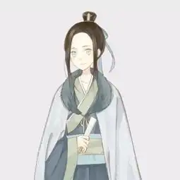 画q版萌系小女孩古风头