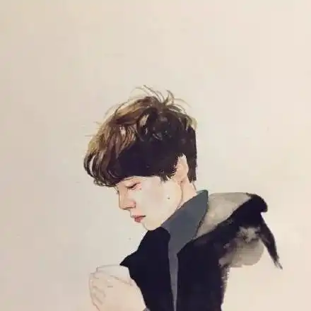 禁欲系画风水彩与铅笔的创意结合