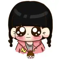 可爱超萌的小孩子2个人个性名片