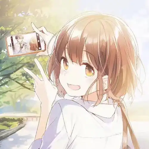 慵懒系头像女动漫短发