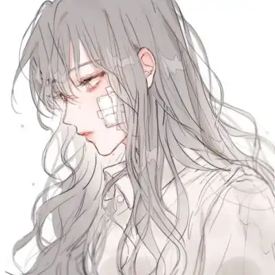 卡通漫画美女头像微信qq