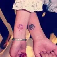 黑色系情侣头像纹身有霸气范微信头像图片大全