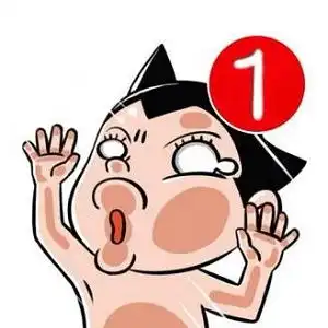 卡通男生带1强迫症微信头像