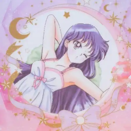 美少女战士卡通头像,手绘可爱美少女战士微信头像