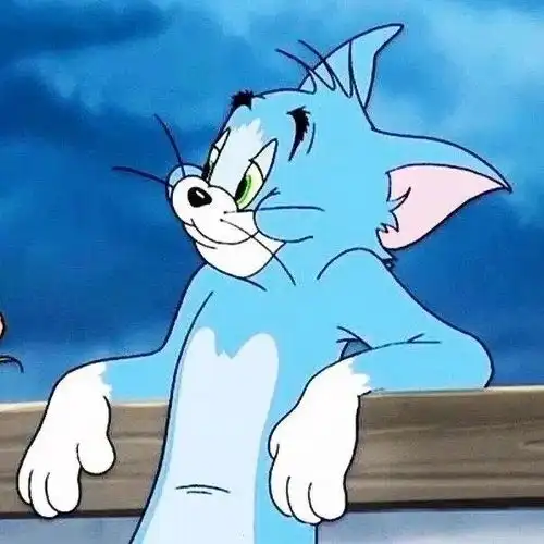 萌系情侣图片头像猫和老