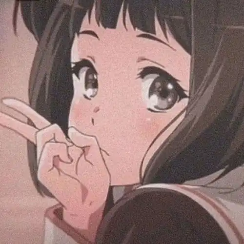 干净温柔的动漫女头白色