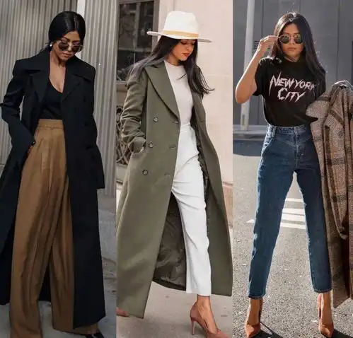 早春跟着洛杉矶博主选一手轻熟系女生搭配吧利落知性又显气质