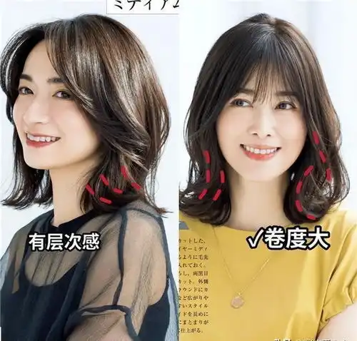 50岁女人,夏天要烫就烫这3种齐肩卷,既洋