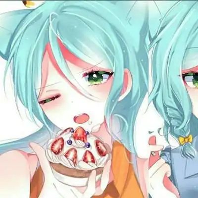 闺蜜二人头像仙女系动漫