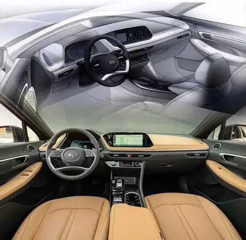 最潮的韩系车终换代索纳塔到底颜值高在哪