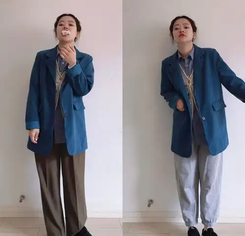 微胖女生初春怎么穿日系穿搭轻松解决所有问题,简约又有小心机