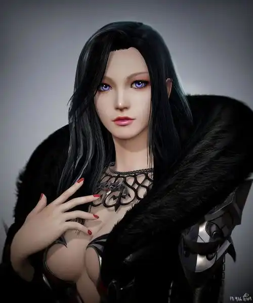 乘风破浪的韩系女神大触建模只为炫技系列