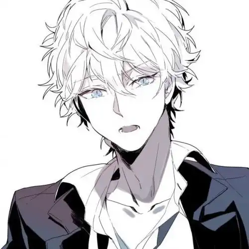 暖系男生中二背影头像动