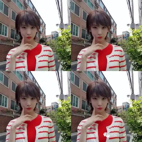 少女感十足清爽碎短发潮女必备款