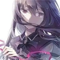 非主流卡通女生头像动漫