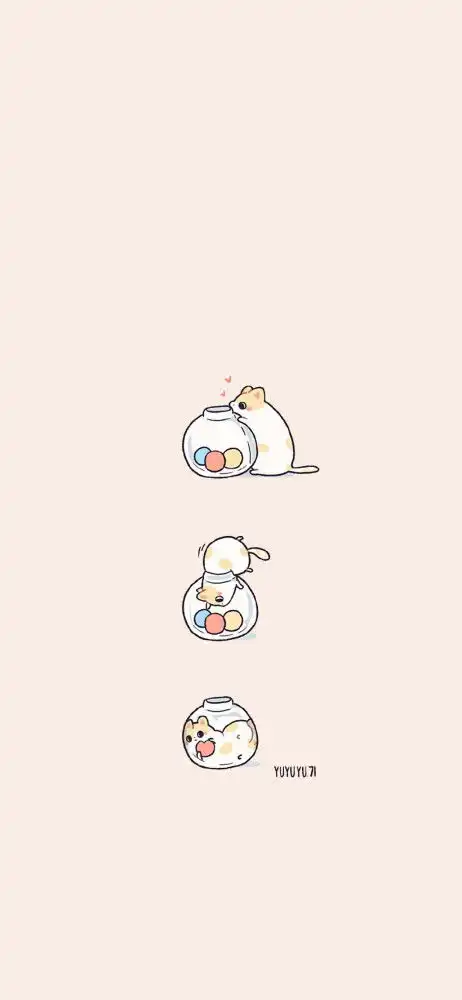 浅白纯色干净简约壁纸