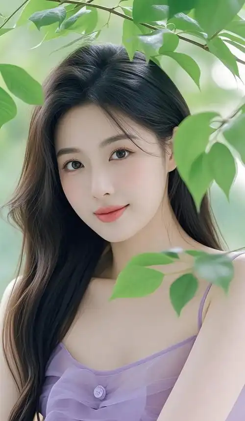 美女壁纸丨紫色系妩媚动人,爱了爱了