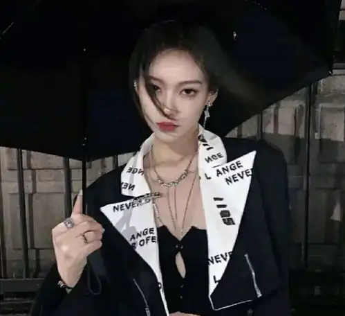 暗系女头像漂亮的话我不会说但漂亮的我正在说话