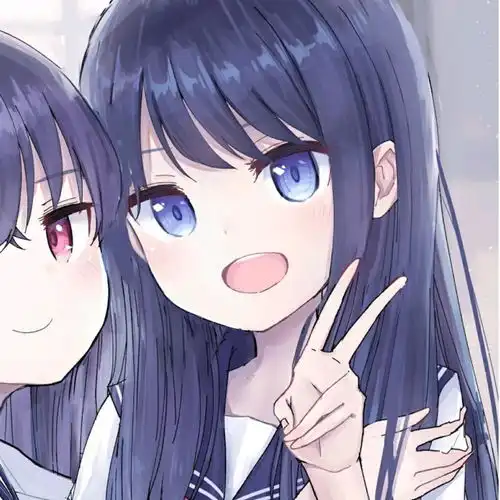 可爱动漫闺蜜头像友情比爱情可靠,姐妹比男人可靠