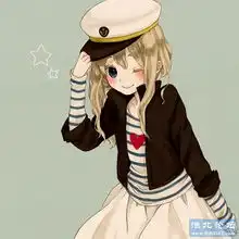 红色系唯美动漫女头像