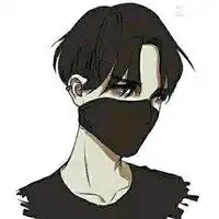 女生简约黑白孤独带字微信头像图片大全