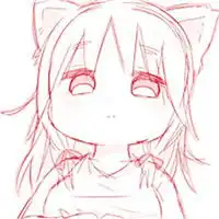 可爱猫耳女孩卡通头像,猫耳女孩动漫头像图片