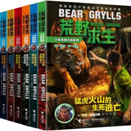 荒野求生套装共6册少年生存小说系列