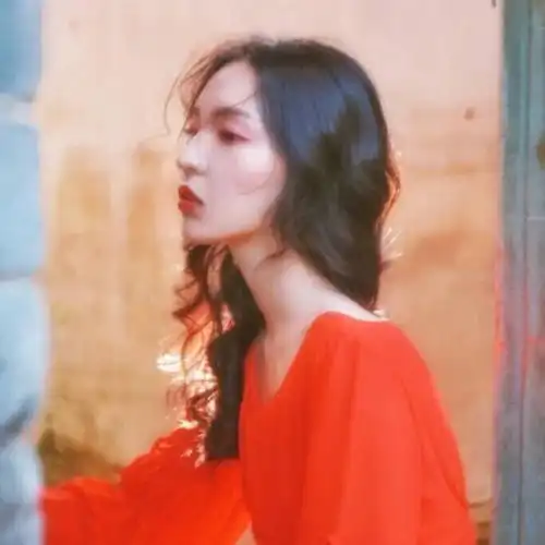 仙气十足的女生头像(绿