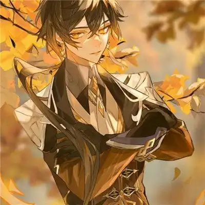 插画风格高清唯美原神头像,原神精美头像