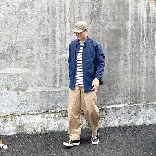 男生初秋怎么穿才帅气长裤搭配衬衫t恤,打造简约日系男友风