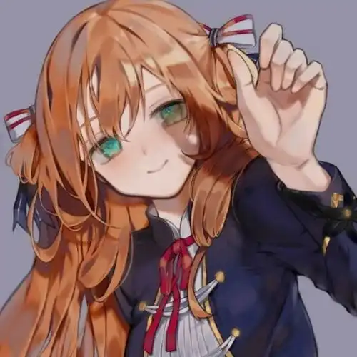 风格头像0720金色系女生头像