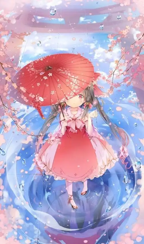 手机壁纸二次元神社巫女byb站盐泽2020年4月14日