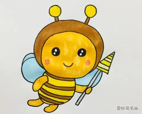 卡通小蜜蜂