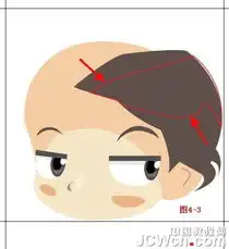 ai鼠绘卡通小孩