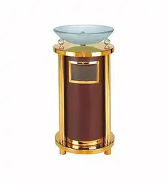 陕西定做银行专用垃圾桶图片超市清洁不锈钢垃圾桶果皮箱厂家哪里有