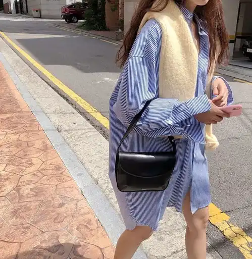 这件单品的穿搭,日系和韩系的女生竟然差别这么大