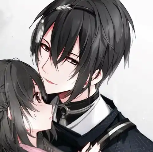 动漫情头心满意足到头白