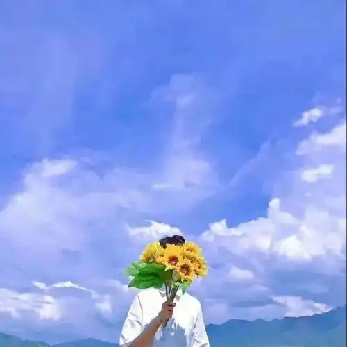 情侣头像1222天空系列情头推荐