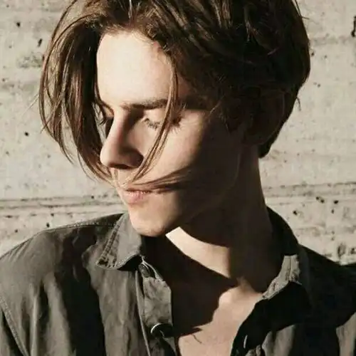 粉色系欧美头像男生