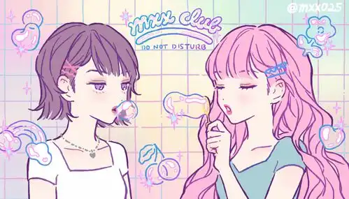 微信头像pick唤醒你的少女心动漫卡通女生姐妹闺蜜壁纸