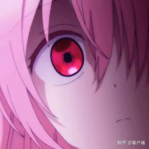 粉毛动漫人物女头像