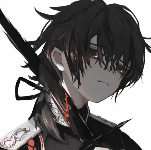 动漫男头向晚