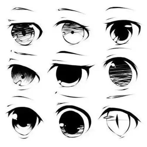 眼睛画法,素描彩铅水彩动漫风格,收藏这一篇就够了
