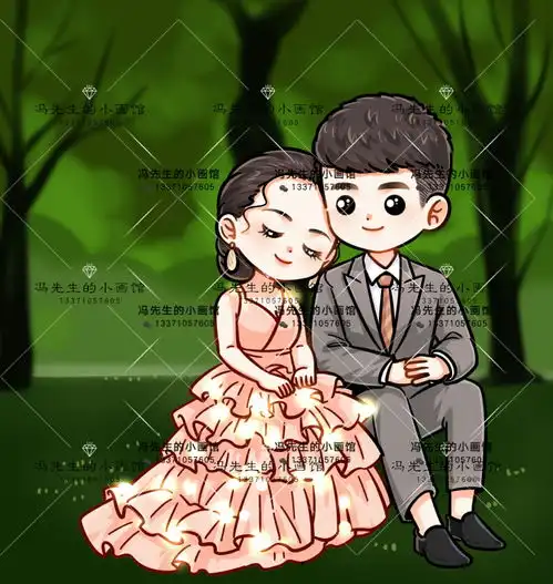 手绘卡通头像情侣头像q版卡通头像q版头堆糖,美图壁纸兴趣社区