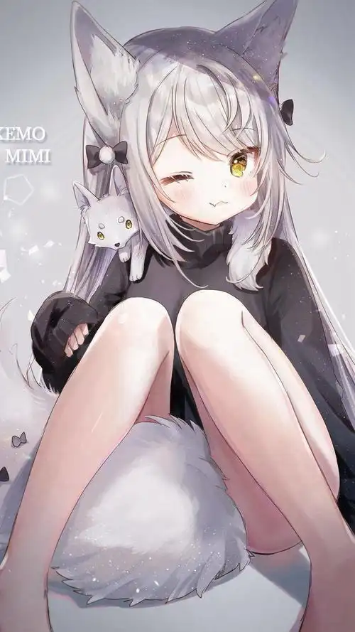 二次元少女性感动漫美女插画手机壁纸分享